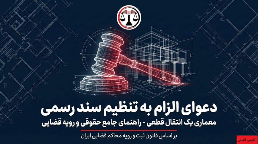 نقشه راه دعوای الزام به سند رسمی